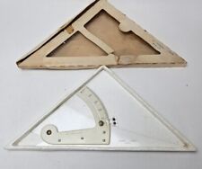 Vintage Dietzgen N21991-8 Adjustable Set Square Engineer's Drafting Triangle picture