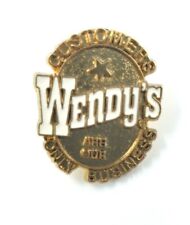Wendy's Lapel Pin - Customers are our Only Business  picture