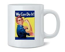 Rosie the Riveter We Can Do It Ceramic Coffee Mug Tea Cup Fun Novelty Gift 12 oz picture