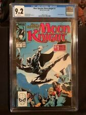 MARC SPECTOR: MOON KNIGHT #1 CGC 9.2 6/1989 CARL POTTS COVER DISNEY+ picture