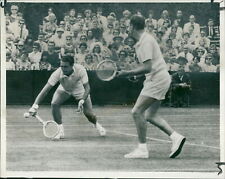 Mike Sangster British tennis player and wison. - Vintage Photograph 1401670 picture