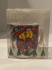 Vintage 1988 The California Raisins Caroling Holiday Mug Original Box Christmas picture