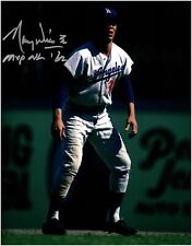 Maury Wills-Dodgers-Autographed 8x10 Photo-With MVP Inscription picture