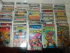The Thing Fantastic Four Swamp Thing Comic Lot picture