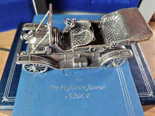 Franklin Mint Silver Car Miniatures 1:42 1911 Stanely Steamer Model 70 196 grams picture