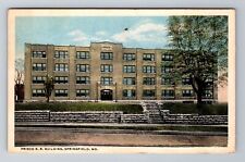 Springfield MO-Missouri, Frisco RR Building, Antique, Vintage c1915 Postcard picture