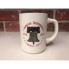 American Independence Liberty Bell Bicentennial Mug 1776 1976 Findlay Ohio picture
