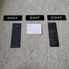 Lot 3 - GOAT Verified Authentication Card And Sticker For Sneakers picture