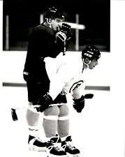 LD277 1996 Original Photo BOSTON BRUINS TEAM PRACTICE Champion Hockey Players picture