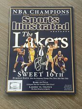 PHIL JACKSON Lakers Head Coach Signed Autograph SPORTS ILLUSTRATED JSA picture