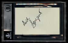 Dick Sargent d1994 signed autograph 3x5 card Darrin Stephens on Bewitched BAS picture