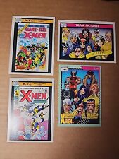 1990-91 Marvel Impel X-men Lot Of 4 Cards picture