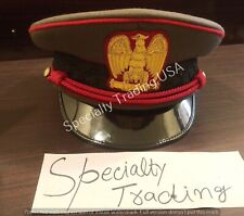 Italian Army Cap - Italian Military General Officers Visor Hat Cap picture
