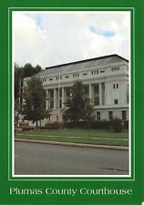 Postcard CA Quincy Plumas County Courthouse Judges Lawyers picture
