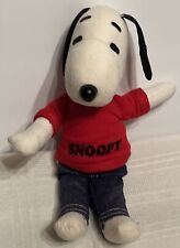Vintage 1968 Ideal SNOOPY 8” Doll W/Jeans & Sweatshirt Determined Production picture