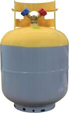 (63010 Gray/Yellow Refrigerant Recovery Tank - 50 lb. Capacity picture