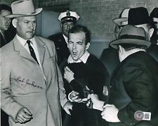 Bob Jackson Autographed Signed Lee Harvey Oswald Jack Ruby JFK Photographer BAS picture