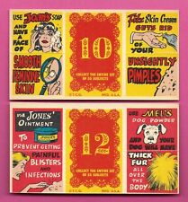 1963 Topps LOT OF 2 Valentine Foldees all in NM+ condition DON’T PASS ‘EM BY picture