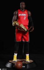 New 1 6 Dwyane Wade Action Figure Miami Heat NBA Red Uniform ENTER ETC. WANS picture