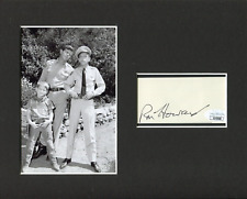 Ron Howard The Andy Griffith Show Happy Days Signed Autograph Photo Display JSA picture