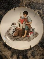 Vintage Rockwell Norman Plate Doll House For Sis Collectors Decorative Plate  picture