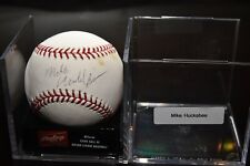MIKE HUCKABEE signed autographed RAWLINGS baseball picture