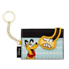Disney's Pluto Card Holder Key Ring, NEW picture