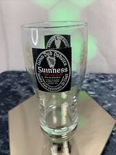 GUINNESS BEER GLASS ~ Extra Foreign Stout ~ Pint Glass ~ Dublin, Ireland picture
