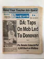 Philadelphia Daily News Tabloid October 3 1984 Cubs' Keith Moreland Up For Grabs picture