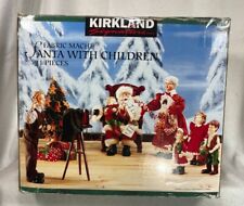 KIRKLAND Signature, Santa with Children *NEW IN BOX*, 11 pieces picture