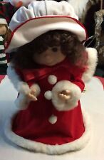 VTG Santa's Best Animated Moving Christmas Doll 21” Height. Christmas Decoration picture