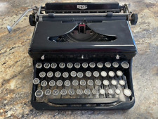 VINTAGE ROYAL MODEL O PORTABLE TYPEWRITER W/t TOUCH CONTROL Tested & Types As Is picture