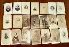 Lot of CDV Photos from the 1860s and 1870s picture