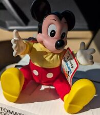 Vintage Disney Playmates By Applause Mickey Mouse Plush Doll With Tag picture