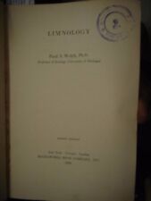 INDIA RARE - LIMNOLOGY  BY PAUL S. WELCH 1952 PAGES 538  picture