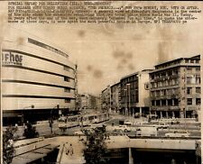 LG4 1969 UPI Wire Photo FRANKFURT HAUPTWACHE REBUILT AFTER WWII GERMANY CITY picture