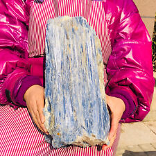 31.24LB Rare Natural Beautiful Blue Kyanite With Quartz Crystal Specimen 313 picture