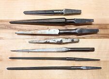 Lot of 7 Vintage Reamer Type Bits for Bit Brace picture