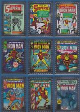 Complete Sub-Set 2010 Upper Deck IRON MAN 2 Embossed Classic Covers Cards CC1-9  picture