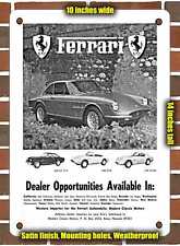 METAL SIGN - 1968 Ferrari Modern Classic Motors - 10x14 Inches picture
