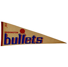 NBA ~ Washington Bullets ~ Felt Pennant 30” picture