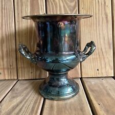 Vintage Pilgrim Regency Style Silver Plated Champagne Wine Chiller Ice Bucket picture