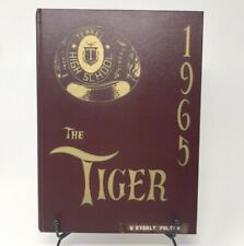 Vintage Terrell High School Yearbook 1965 The Tiger with Student Signatures picture