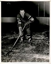 PF4 Original Photo FRED THURIEI 1944-45 NEW YORK RANGERS CENTER CLASSIC HOCKEY picture
