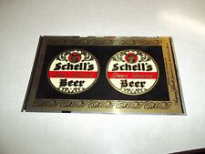 Vintage SCHELL'S DEER BRAND BEER CAN UNROLLED SHEET Minnesota Mn. Bar Tavern picture