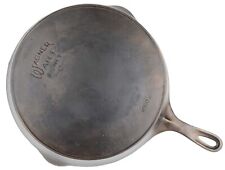 Vintage Wagner Ware No 10 (1060C) Cast Iron Skillet Restored Condition Heat Ring picture