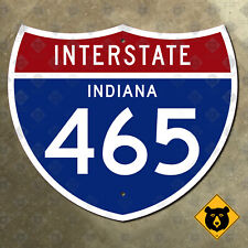 Indiana Interstate 465 highway marker road sign Indianapolis Carmel 21x18 picture