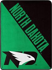 Northwest NCAA North Dakota Fighting Hawks Unisex Blanket Plush Halftone 46 x 60 picture