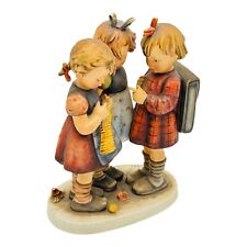 Goebel Hummel School Girls 177 TMK-2 Large 10” Figurine FULL BEE READ picture