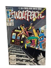 Marvel Wolfpack Vol. 1 No. 2 September 1988 Rafael Vintage Comic Book picture